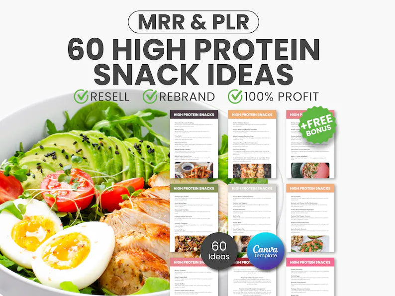 60 High-Protein Snack Ideas eBook